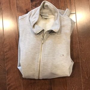 Lacoste vintage washed zip sweatshirt